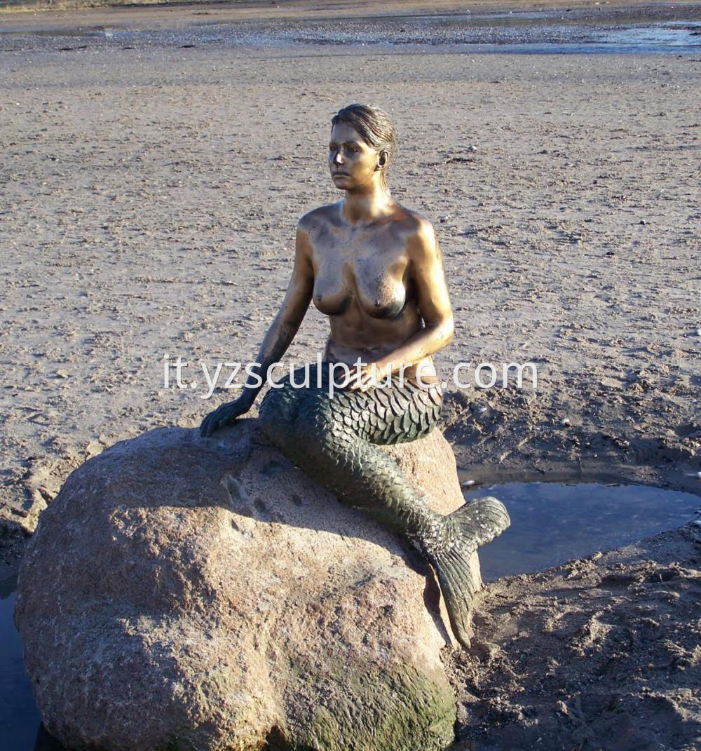 Life Size Mermaid Sculpture 